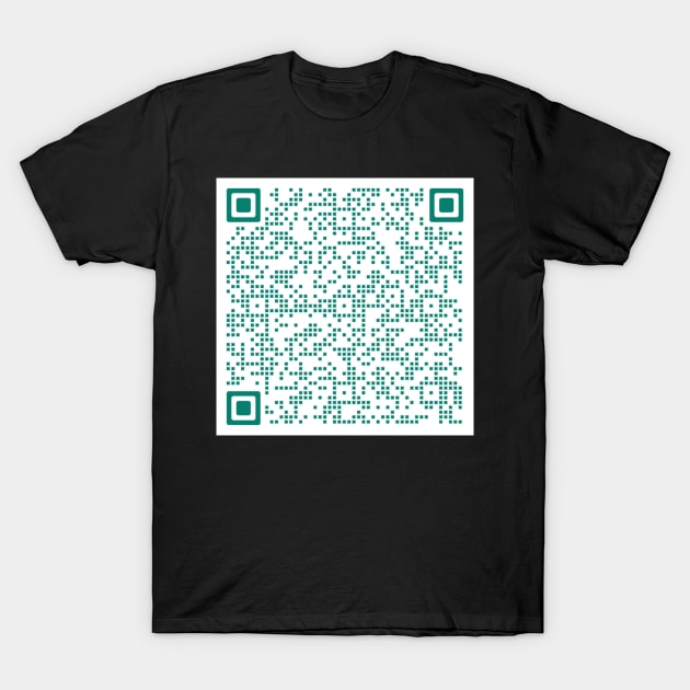 18 QR code T-Shirt by designr-shop